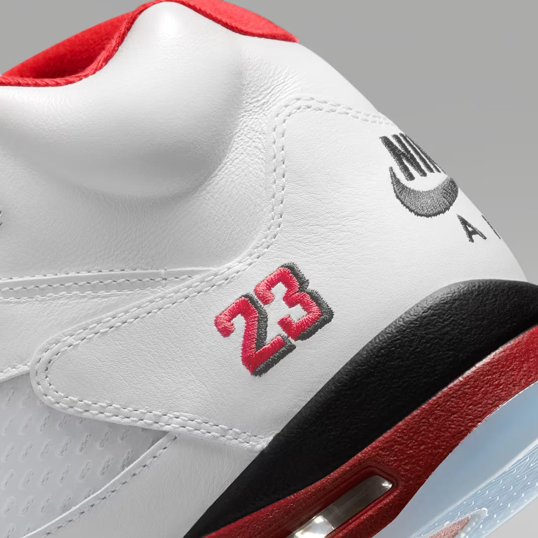 Air Jordan 5 Retro "Fire Red Black Tongue"